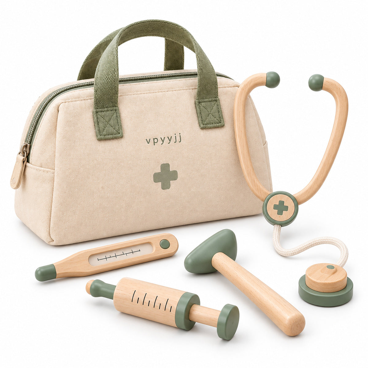 vpyyjj Little Doctor Pretend Care Kit — Complete set studio view