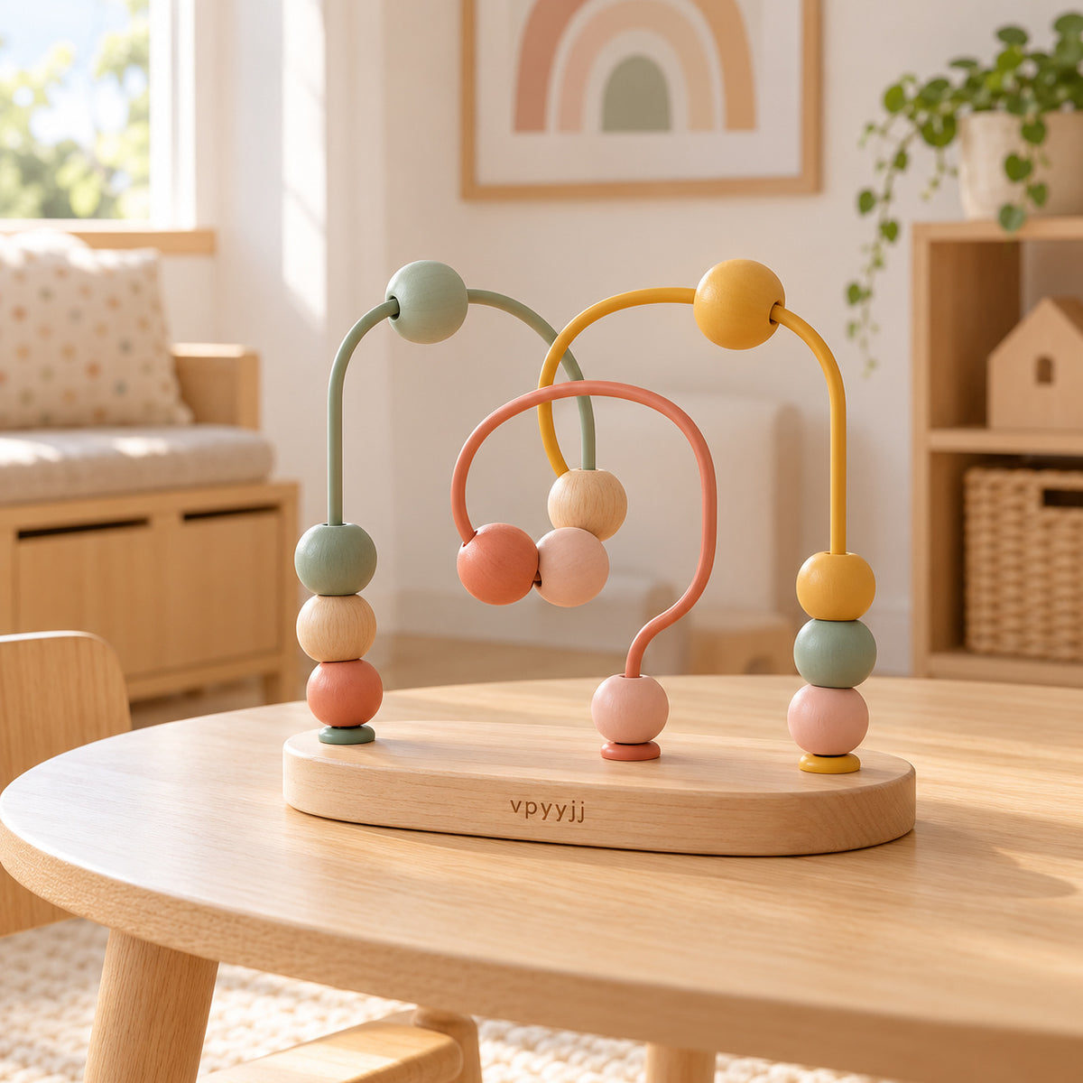 vpyyjj Color Trail Bead Maze — Lifestyle scene