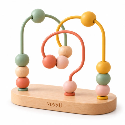 vpyyjj Color Trail Bead Maze — Complete set studio view